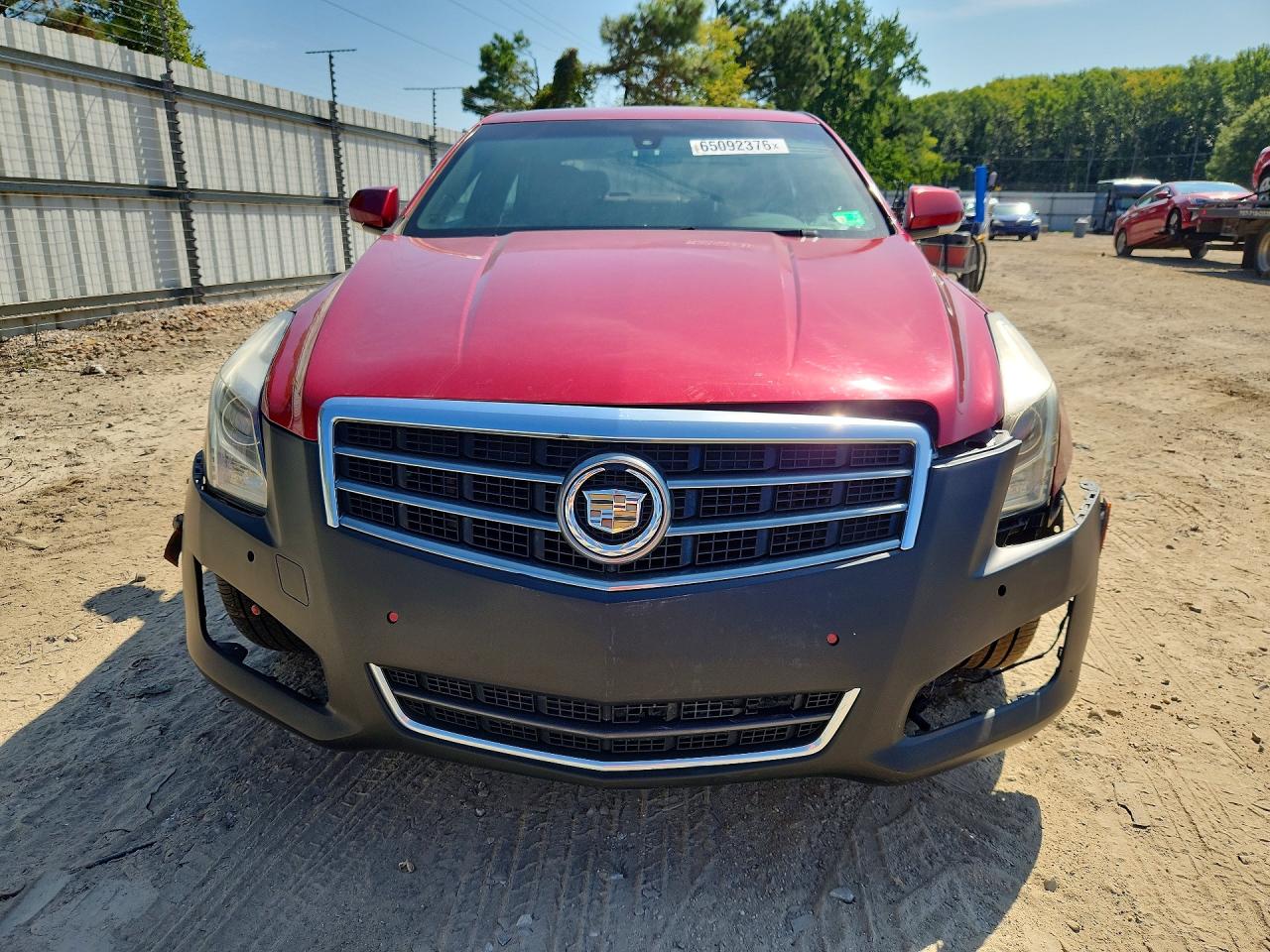 2013 Cadillac Ats Luxury Red vin: 1G6AB5RA4D0121307
