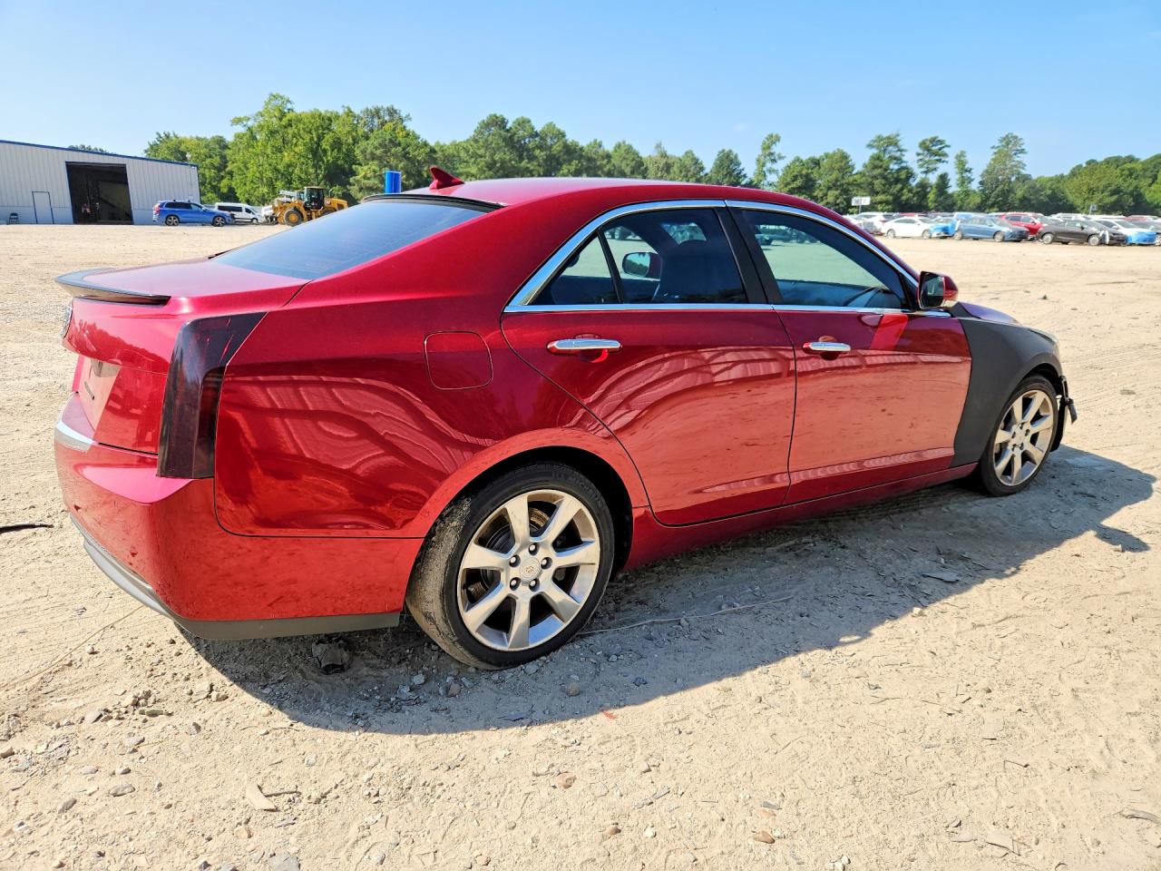 2013 Cadillac Ats Luxury Red vin: 1G6AB5RA4D0121307