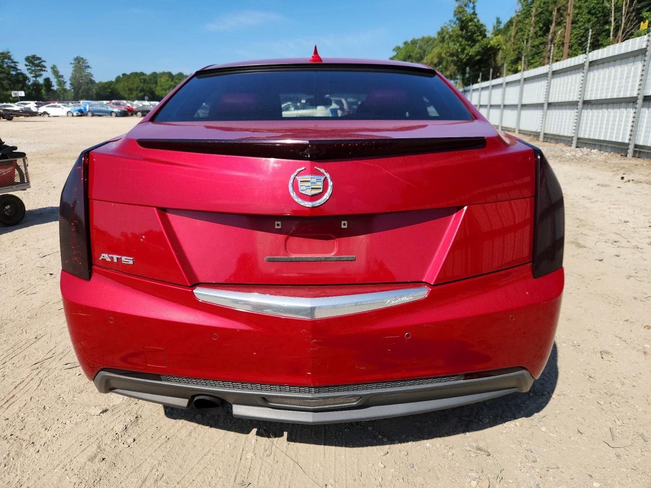 2013 Cadillac Ats Luxury Red vin: 1G6AB5RA4D0121307