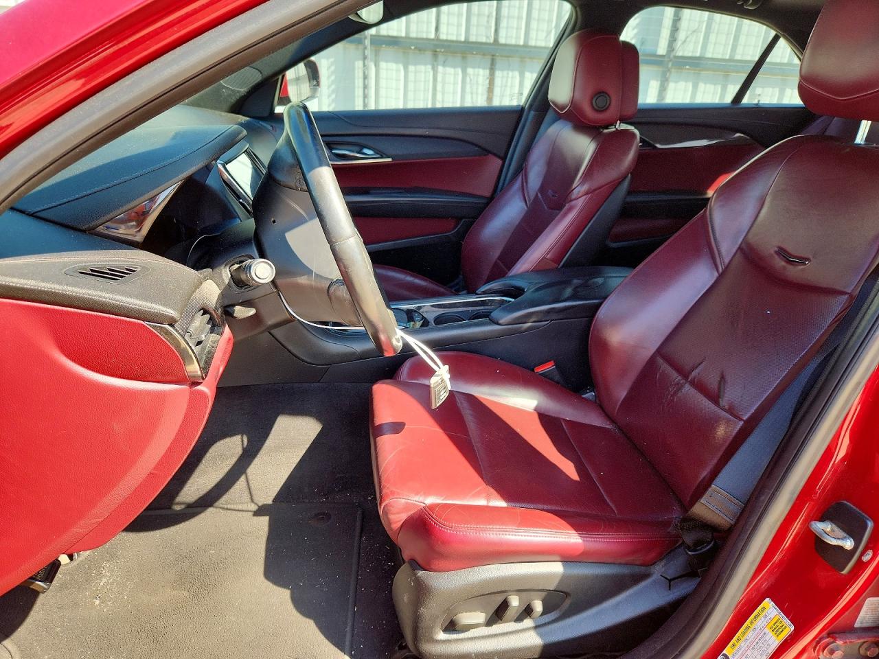 2013 Cadillac Ats Luxury Red vin: 1G6AB5RA4D0121307