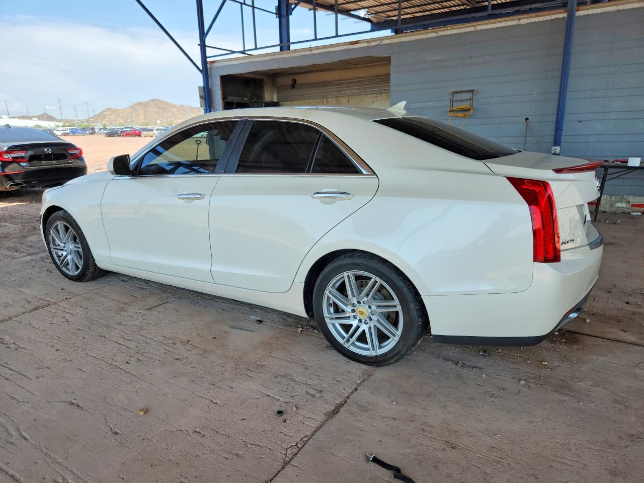 2013 Cadillac Ats Luxury White vin: 1G6AB5RA4D0140066