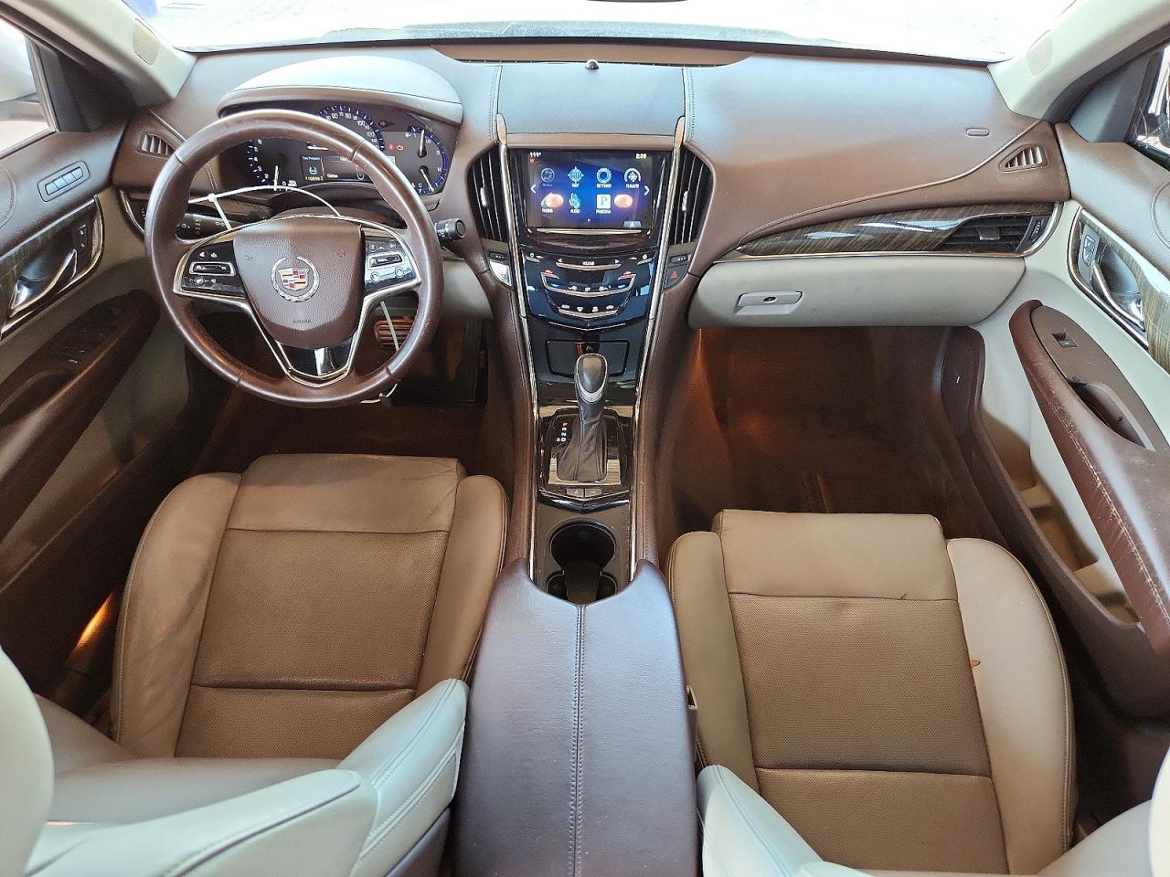 2013 Cadillac Ats Luxury White vin: 1G6AB5RA4D0140066
