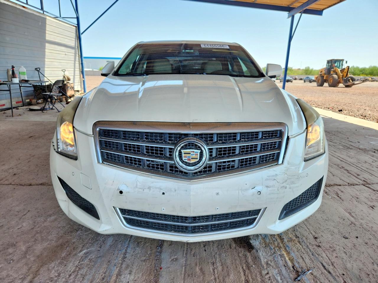 2013 Cadillac Ats Luxury White vin: 1G6AB5RA4D0140066