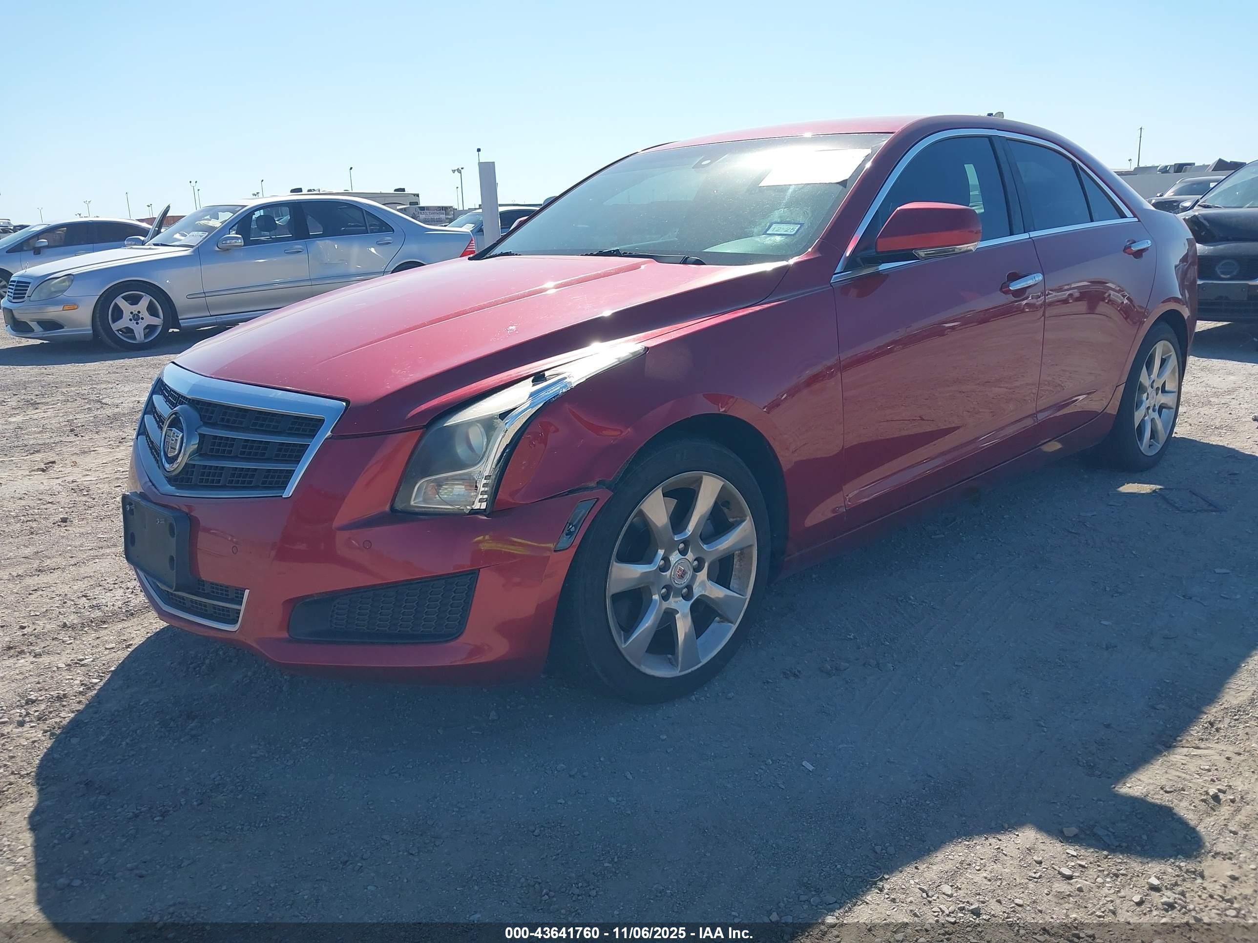 2013 Cadillac Ats Luxury Темно-бордовый vin: 1G6AB5RA5D0152646