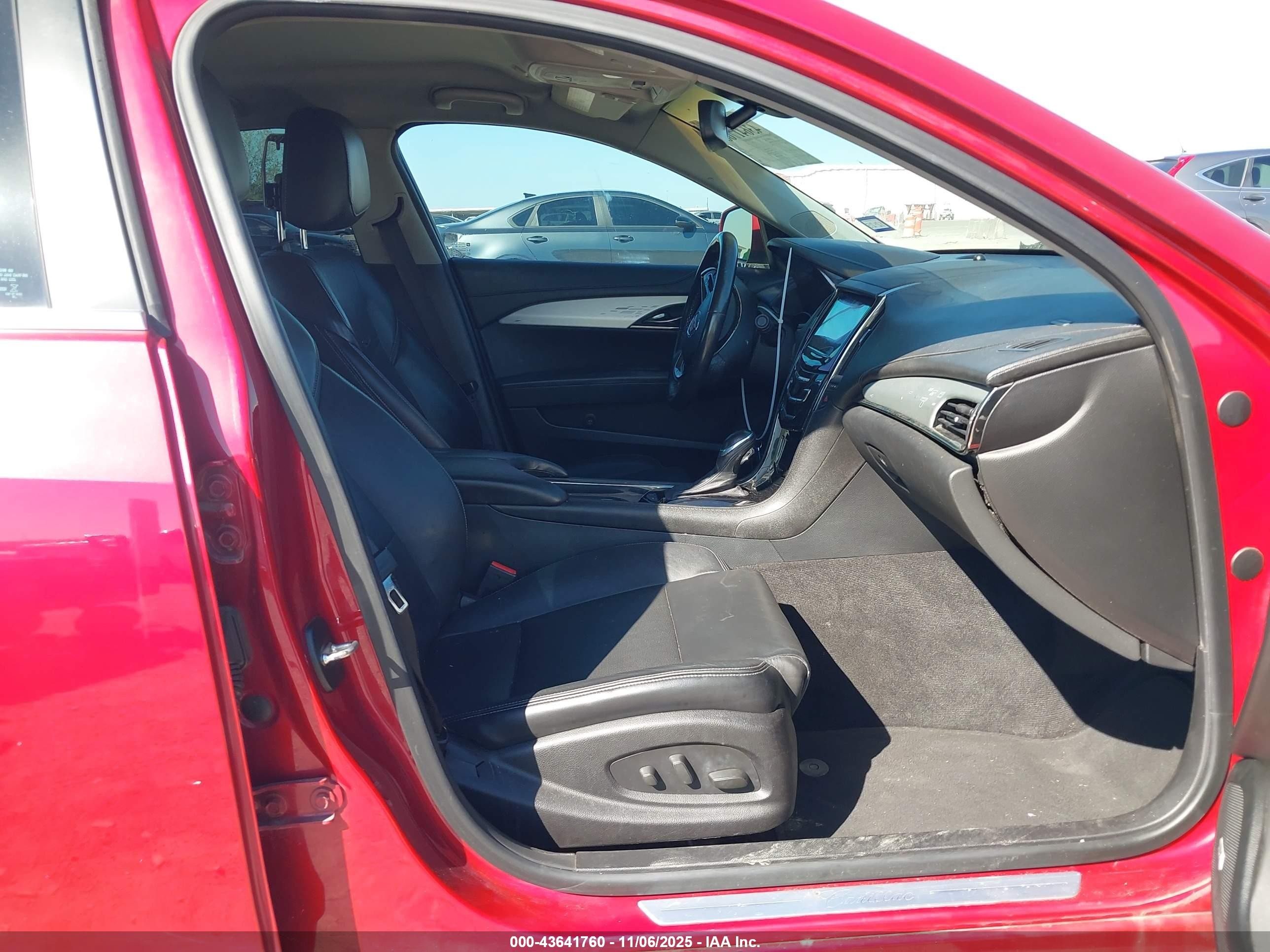 2013 Cadillac Ats Luxury Темно-бордовый vin: 1G6AB5RA5D0152646