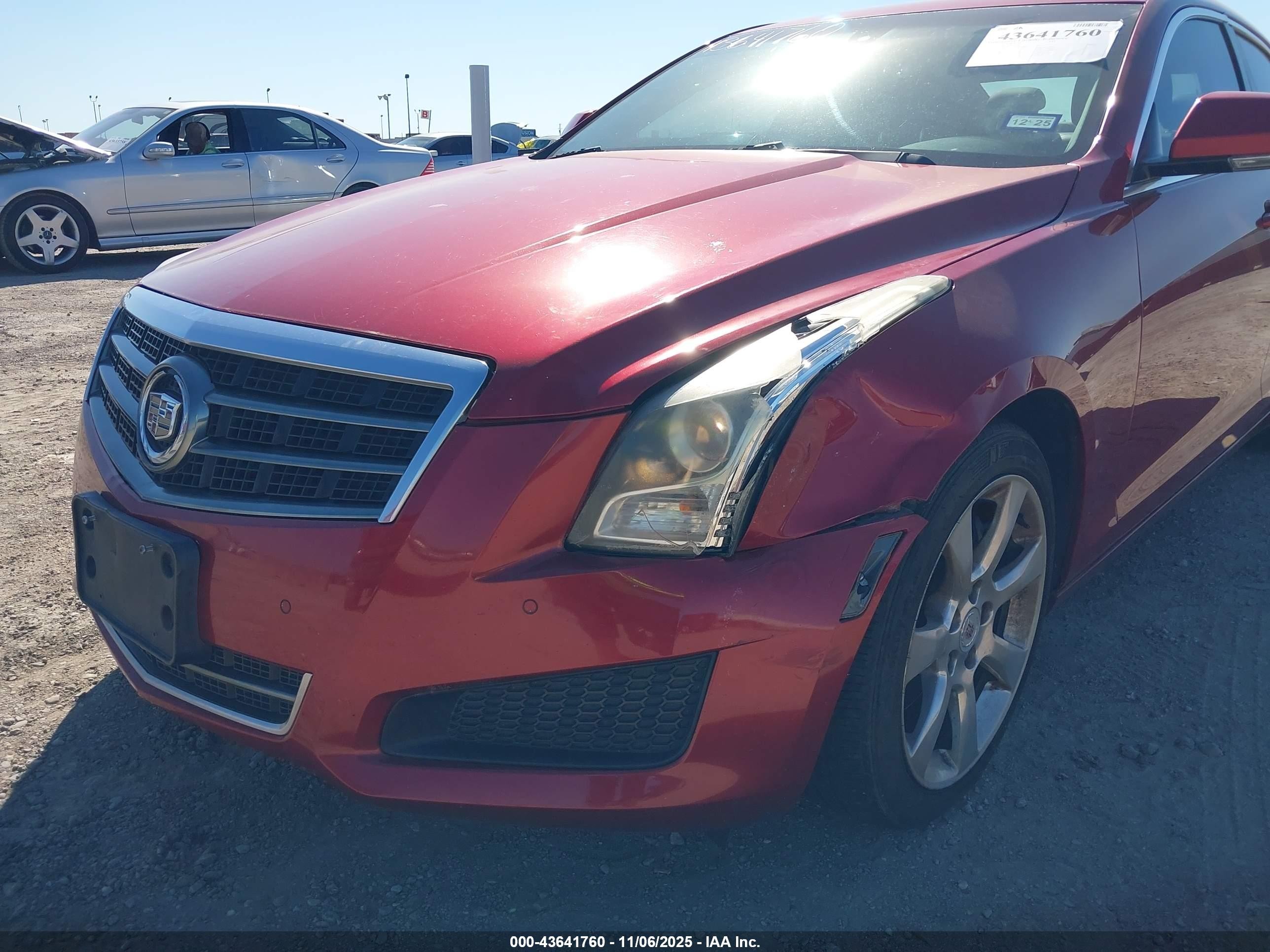 2013 Cadillac Ats Luxury Темно-бордовый vin: 1G6AB5RA5D0152646