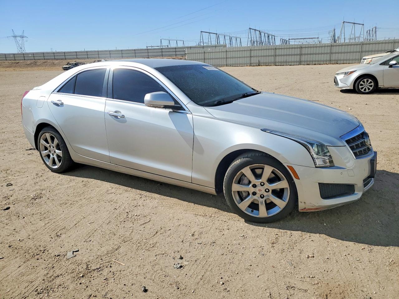 2014 Cadillac Ats Luxury Silver vin: 1G6AB5RA5E0152129