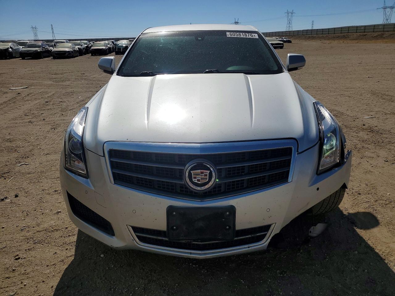 2014 Cadillac Ats Luxury Silver vin: 1G6AB5RA5E0152129