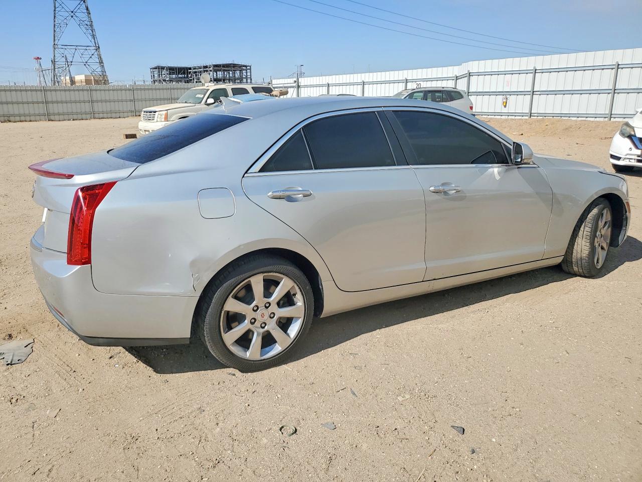 2014 Cadillac Ats Luxury Silver vin: 1G6AB5RA5E0152129