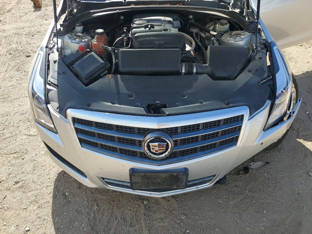 2014 Cadillac Ats Luxury Silver vin: 1G6AB5RA5E0152129