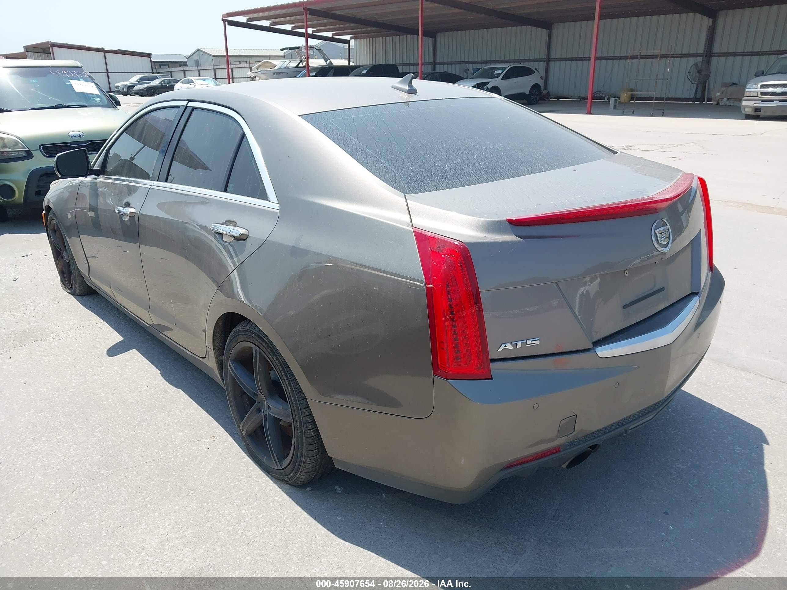 2014 Cadillac Ats Luxury Brown vin: 1G6AB5RA5E0170727