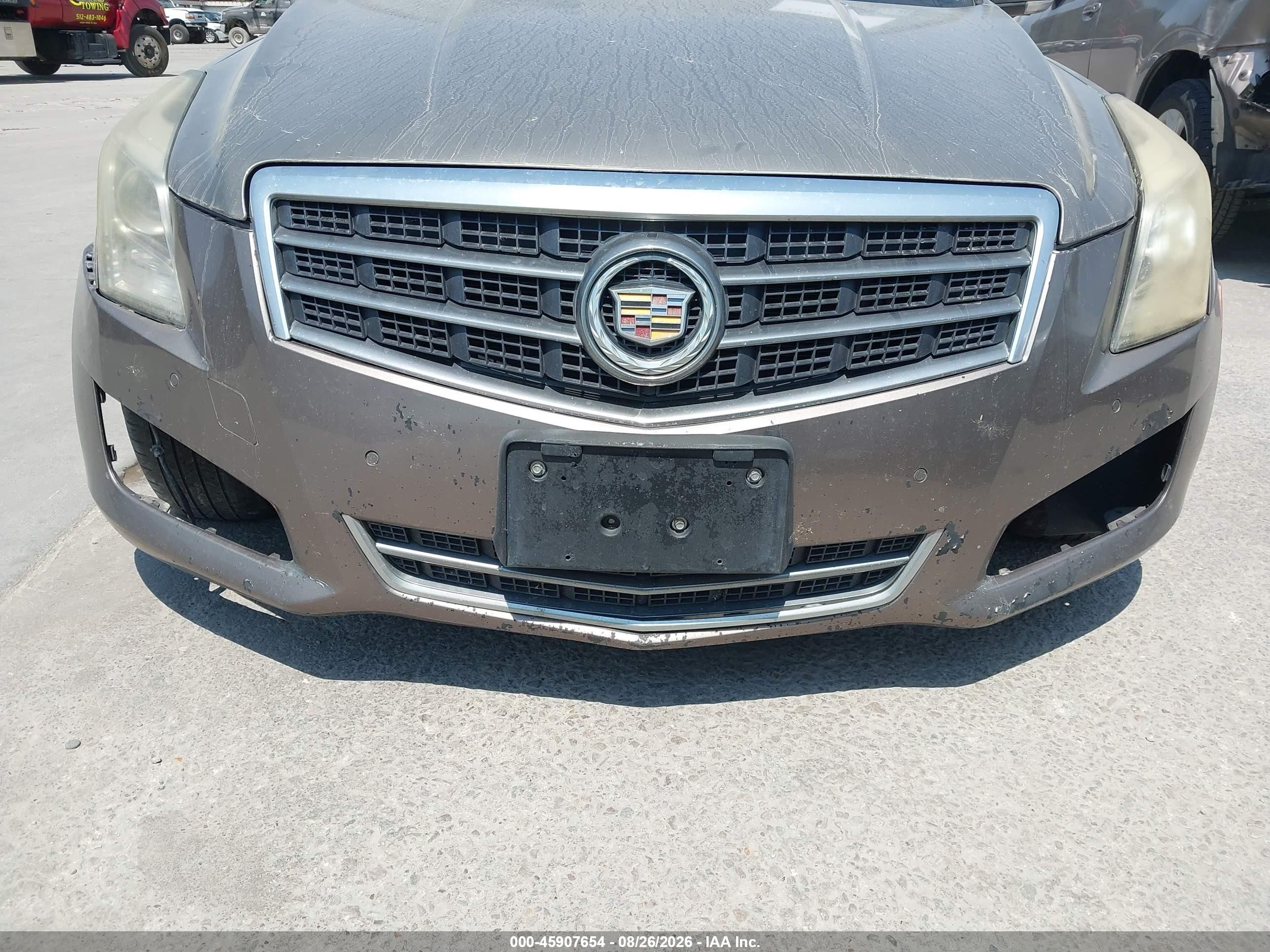 2014 Cadillac Ats Luxury Brown vin: 1G6AB5RA5E0170727