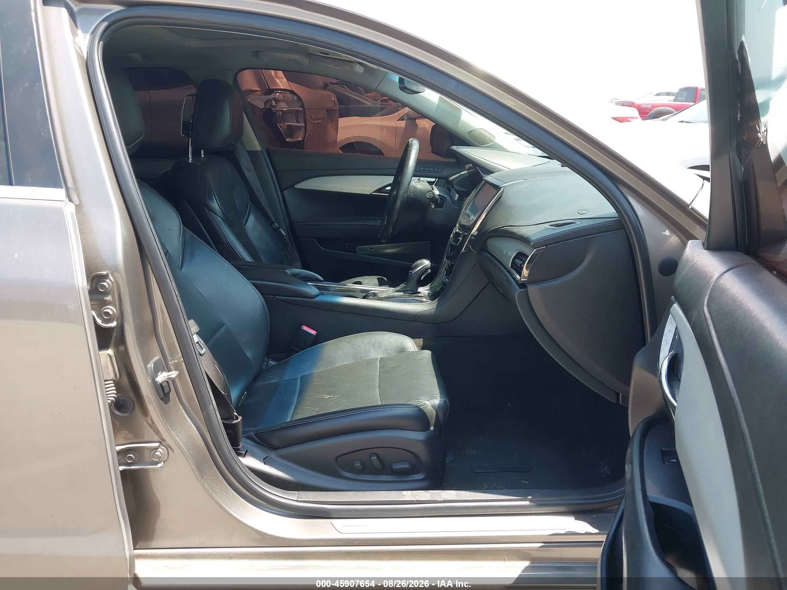 2014 Cadillac Ats Luxury Brown vin: 1G6AB5RA5E0170727