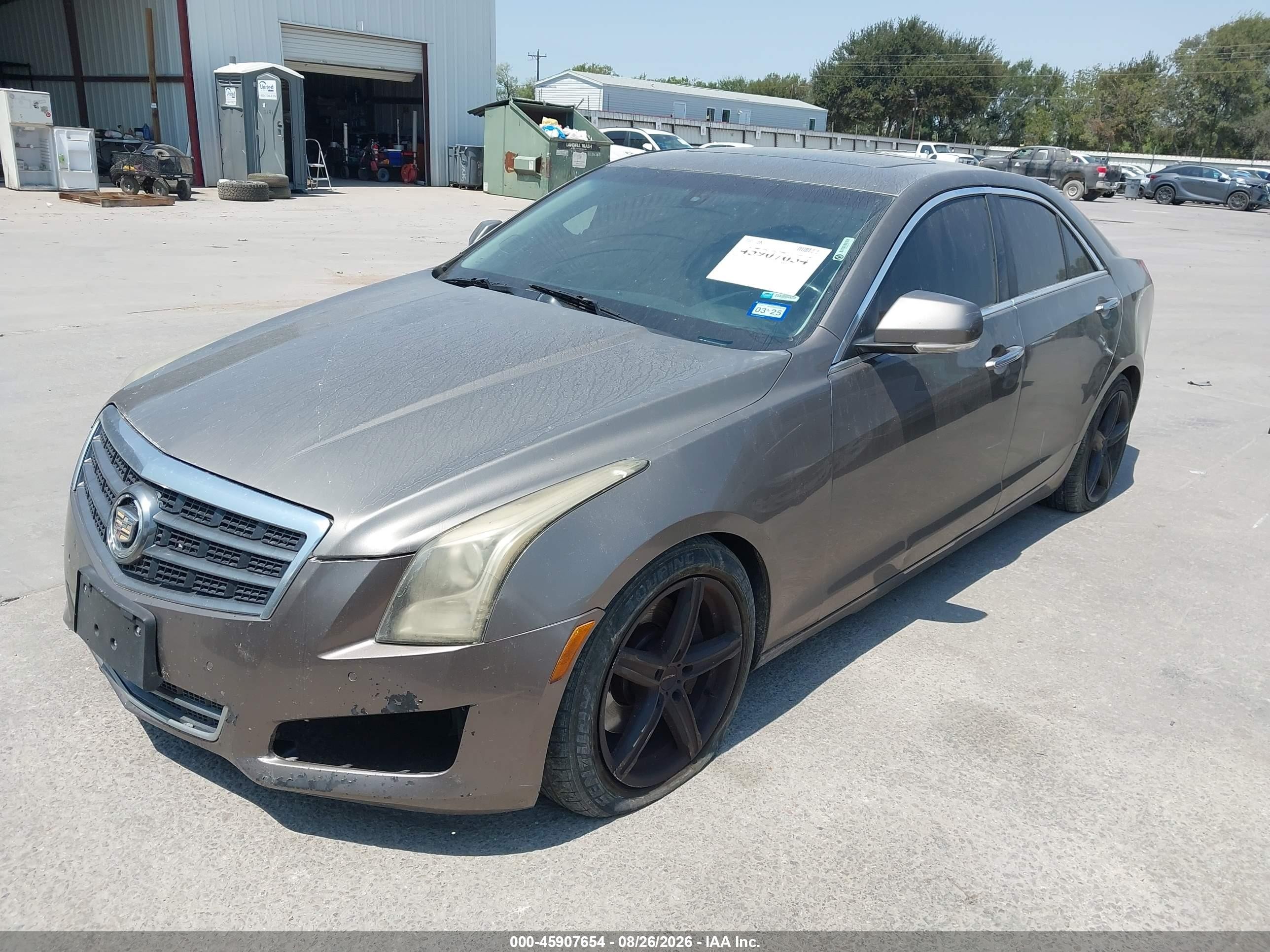 2014 Cadillac Ats Luxury Brown vin: 1G6AB5RA5E0170727