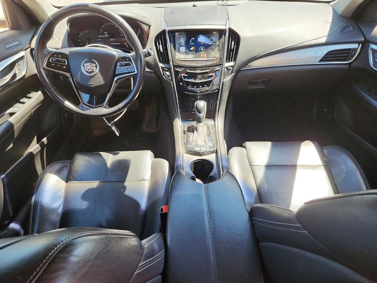 2013 Cadillac Ats Luxury White vin: 1G6AB5RA6D0111782