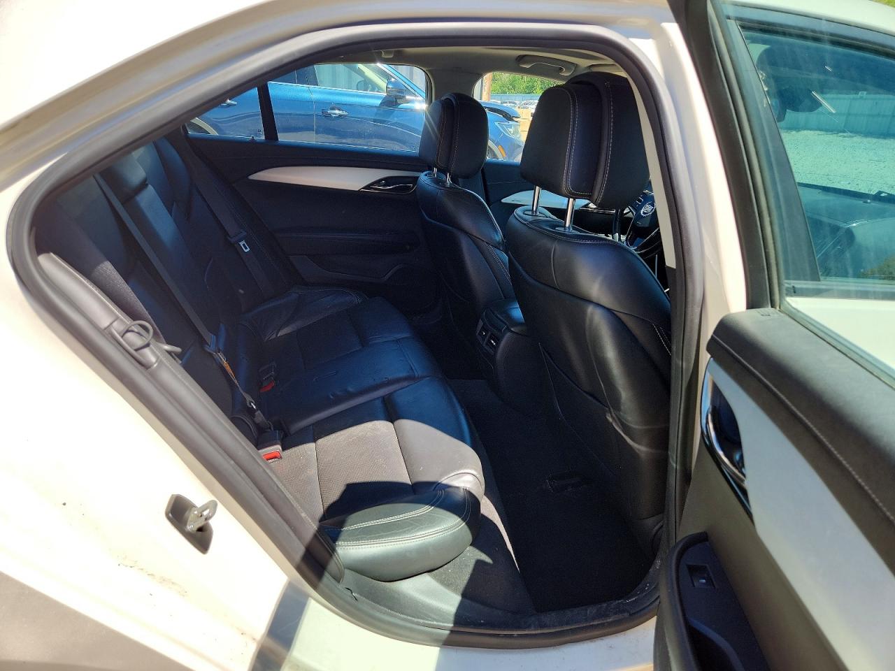 2013 Cadillac Ats Luxury White vin: 1G6AB5RA6D0111782
