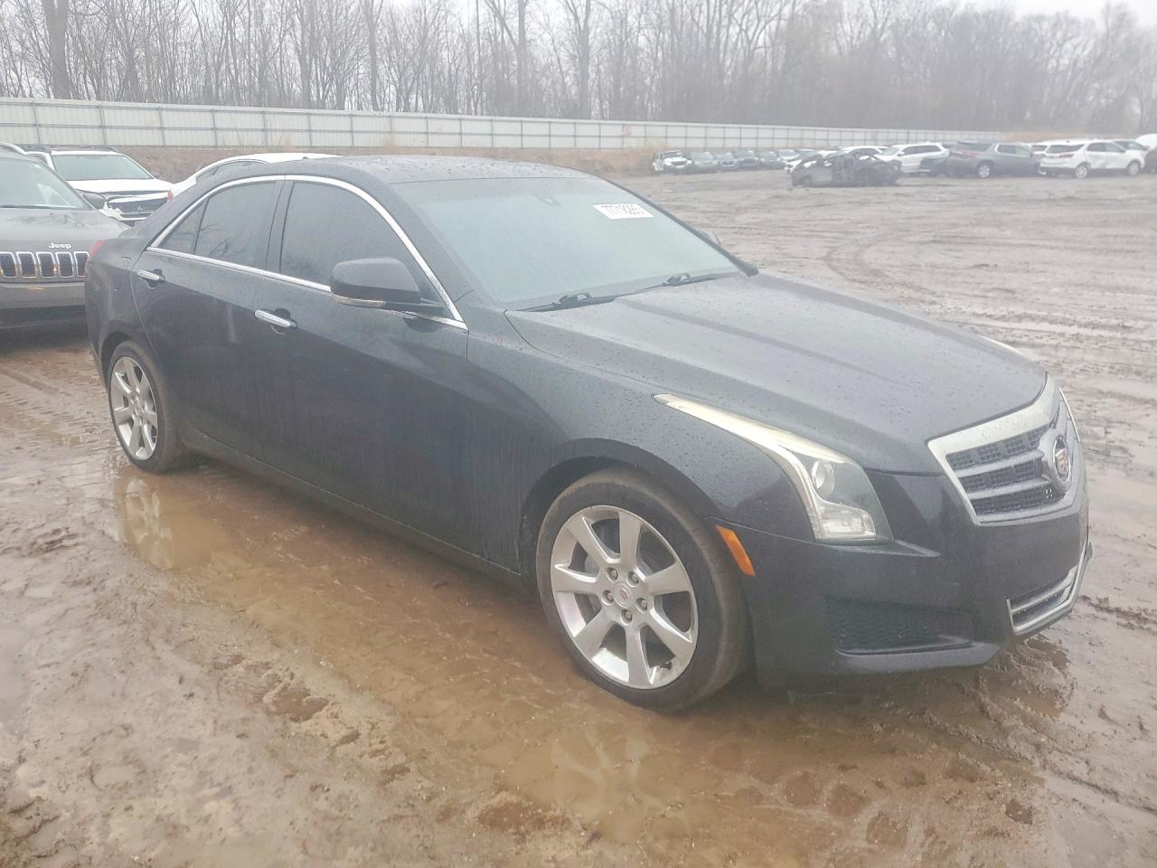 2013 Cadillac Ats Luxury Черный vin: 1G6AB5RA6D0150999