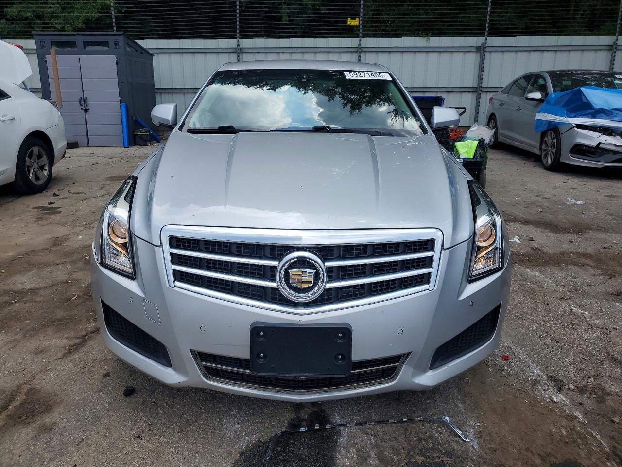 2013 Cadillac Ats Luxury Silver vin: 1G6AB5RA6D0158228