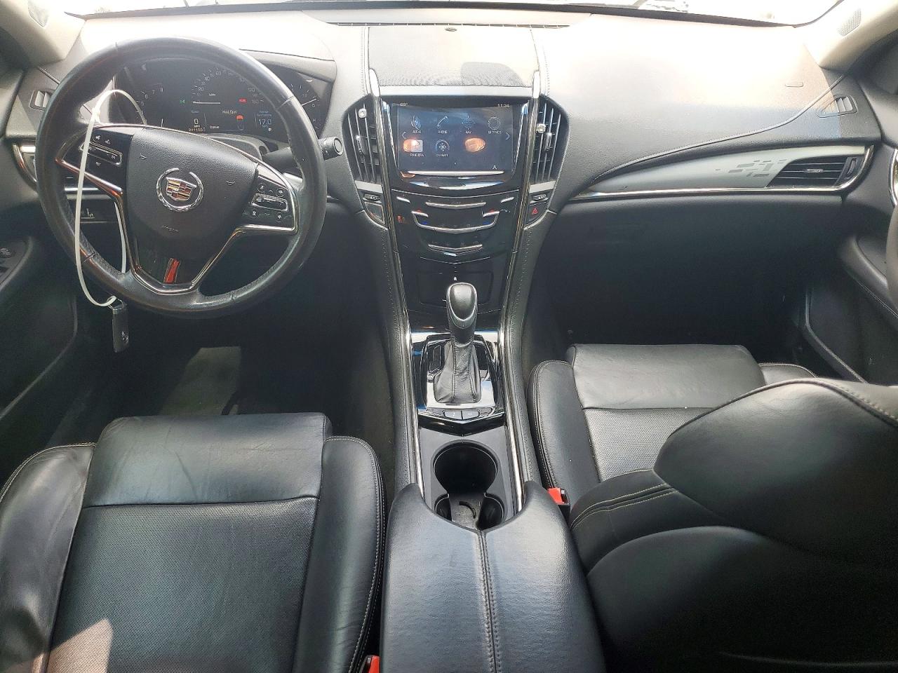 2013 Cadillac Ats Luxury Silver vin: 1G6AB5RA6D0158228