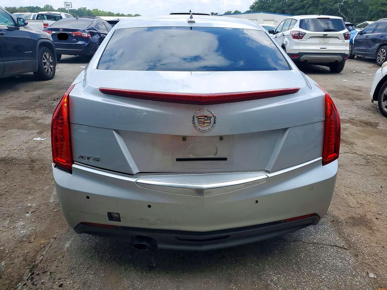 2013 Cadillac Ats Luxury Silver vin: 1G6AB5RA6D0158228