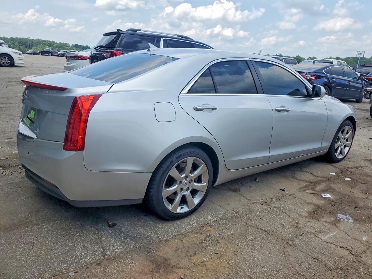 2013 Cadillac Ats Luxury Silver vin: 1G6AB5RA6D0158228