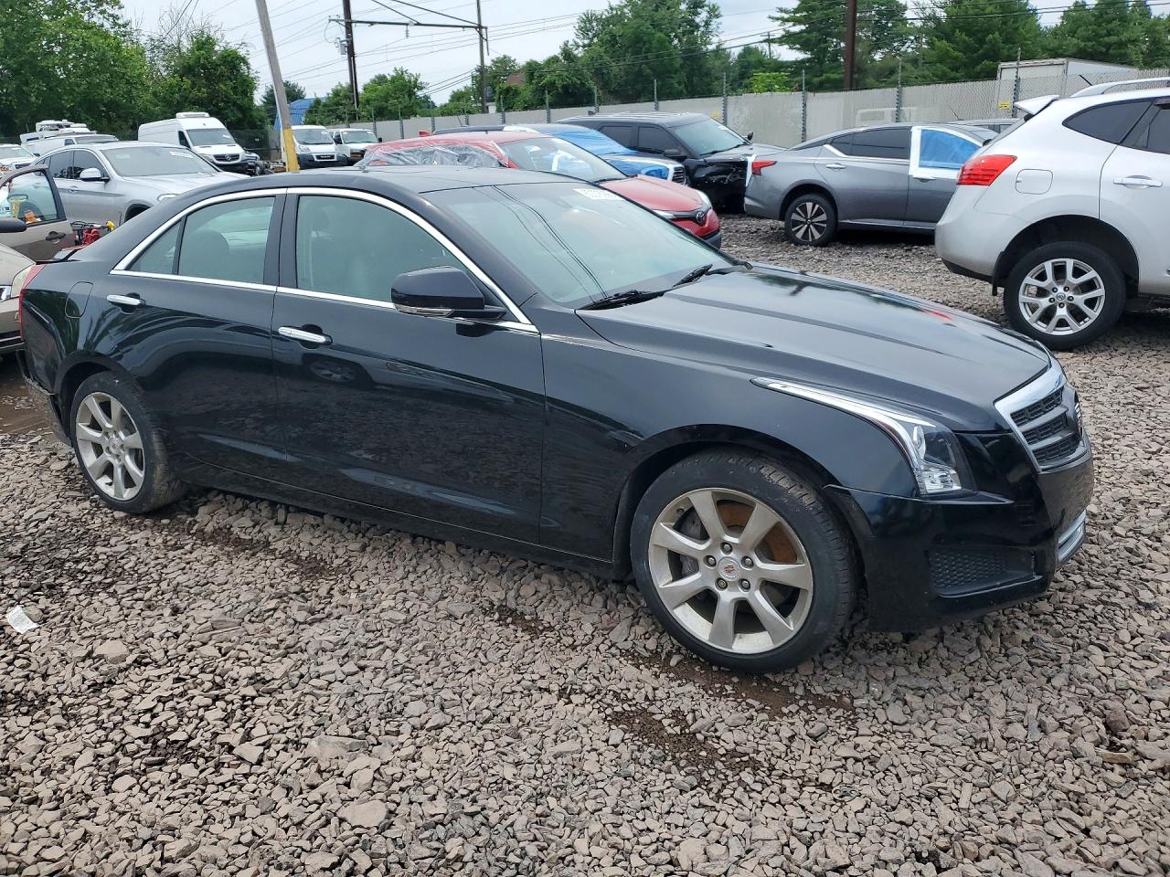 2014 Cadillac Ats Luxury Black vin: 1G6AB5RA6E0128177