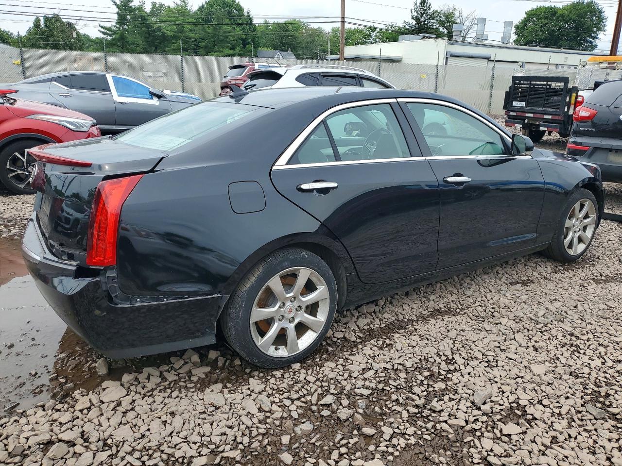 2014 Cadillac Ats Luxury Black vin: 1G6AB5RA6E0128177