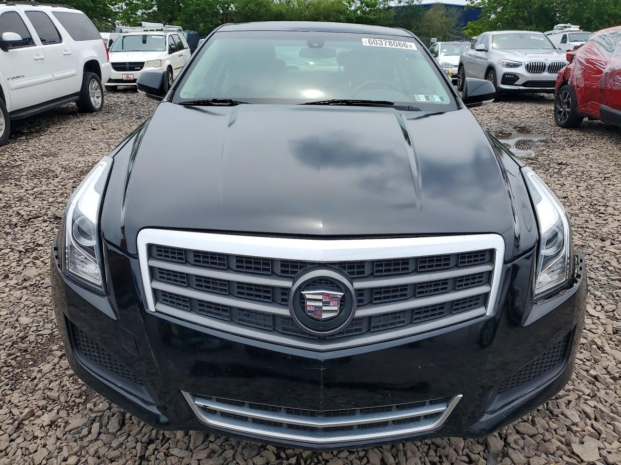 2014 Cadillac Ats Luxury Black vin: 1G6AB5RA6E0128177