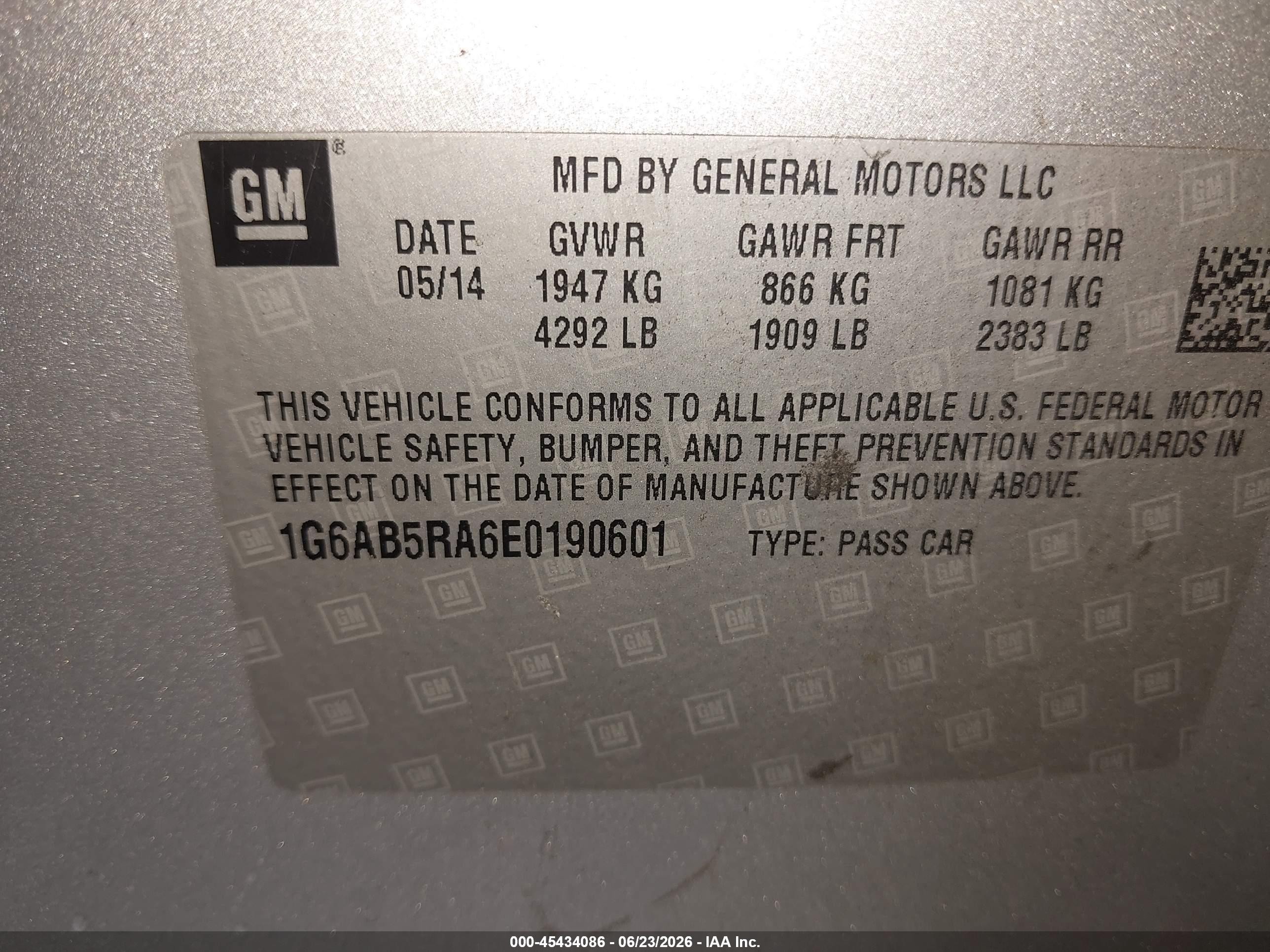 2014 Cadillac Ats Luxury Silver vin: 1G6AB5RA6E0190601