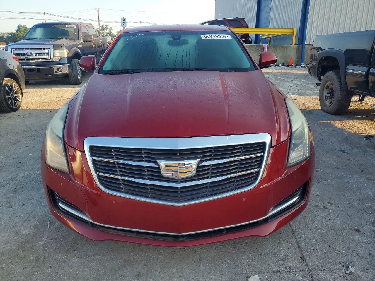 2015 Cadillac Ats Luxury Red vin: 1G6AB5RA6F0117696
