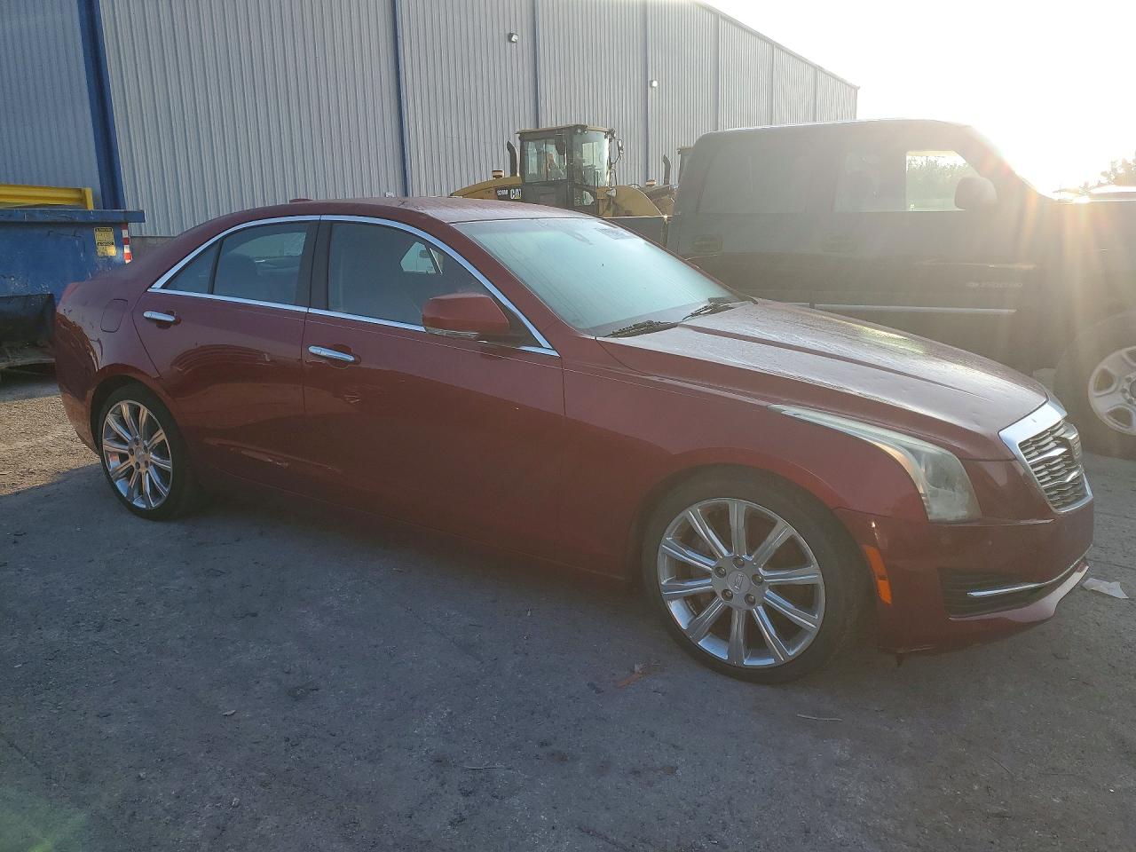 2015 Cadillac Ats Luxury Red vin: 1G6AB5RA6F0117696