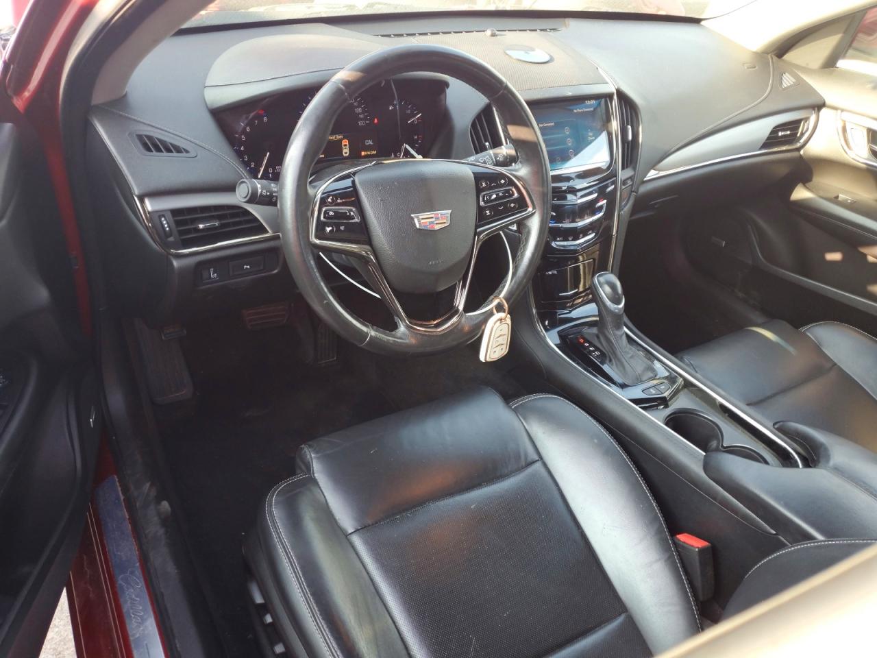 2015 Cadillac Ats Luxury Red vin: 1G6AB5RA6F0117696