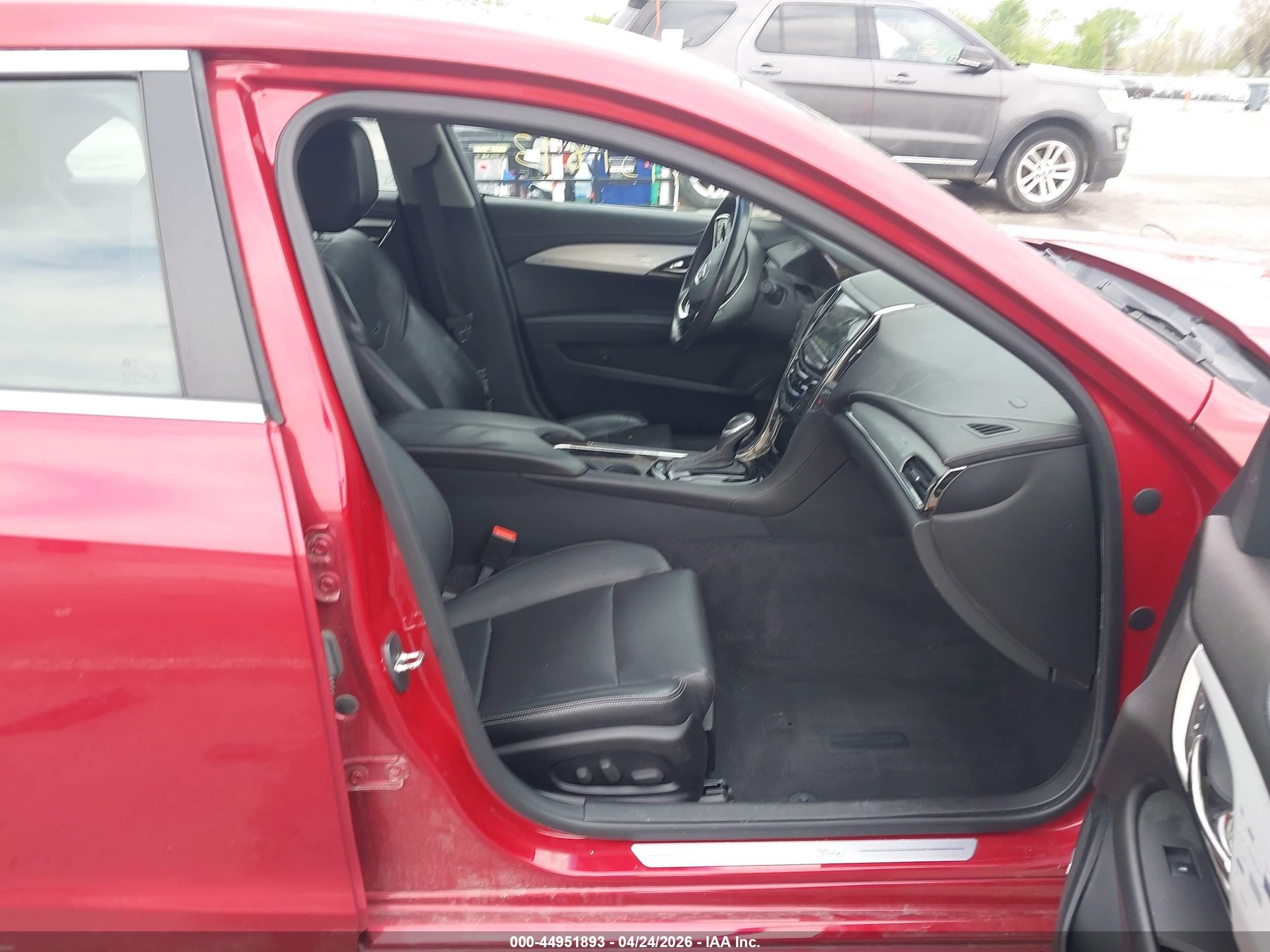 2013 Cadillac Ats Luxury Red vin: 1G6AB5RA7D0132558