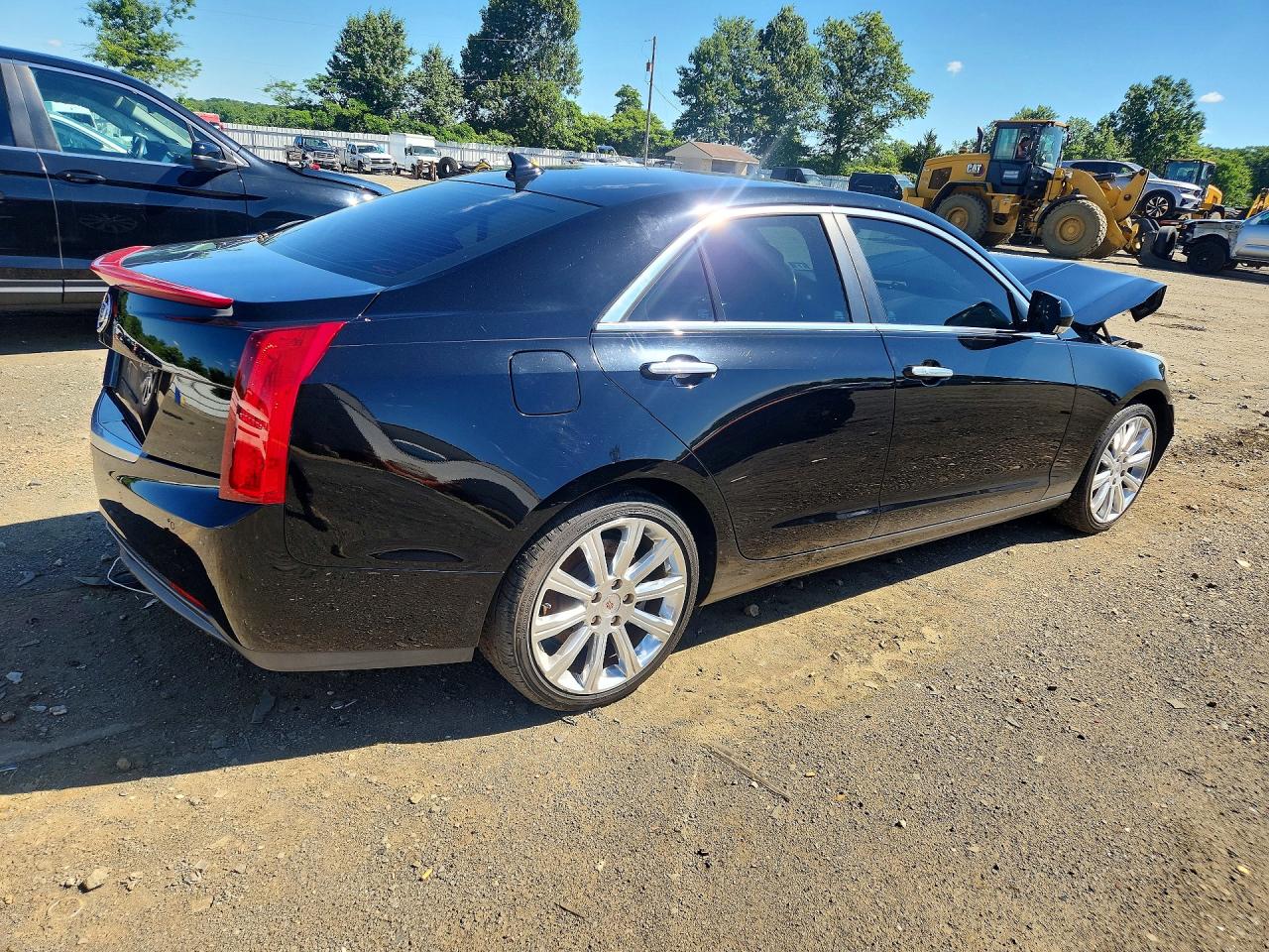 2014 Cadillac Ats Luxury Черный vin: 1G6AB5RA7E0112702