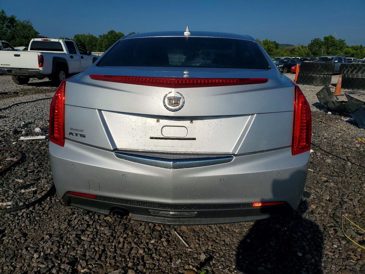 2014 Cadillac Ats Luxury Silver vin: 1G6AB5RA7E0188632