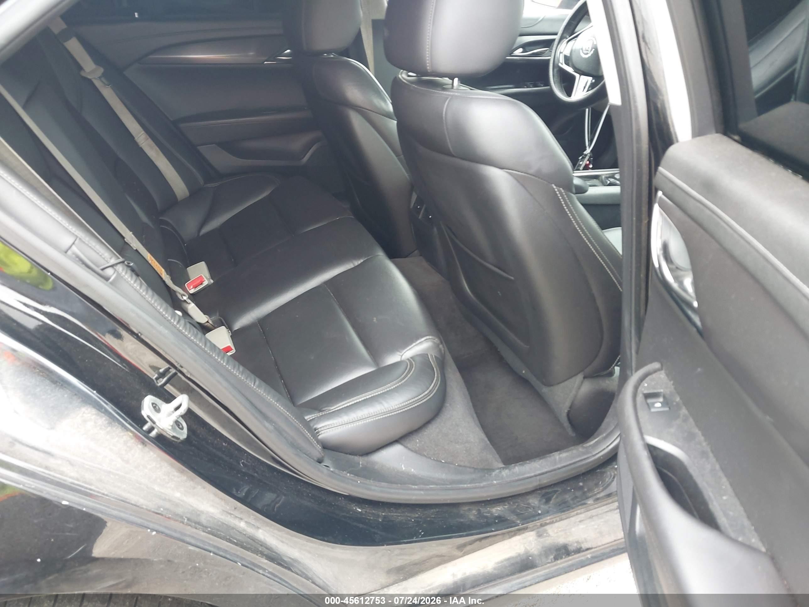 2013 Cadillac Ats Luxury Black vin: 1G6AB5RA8D0114358