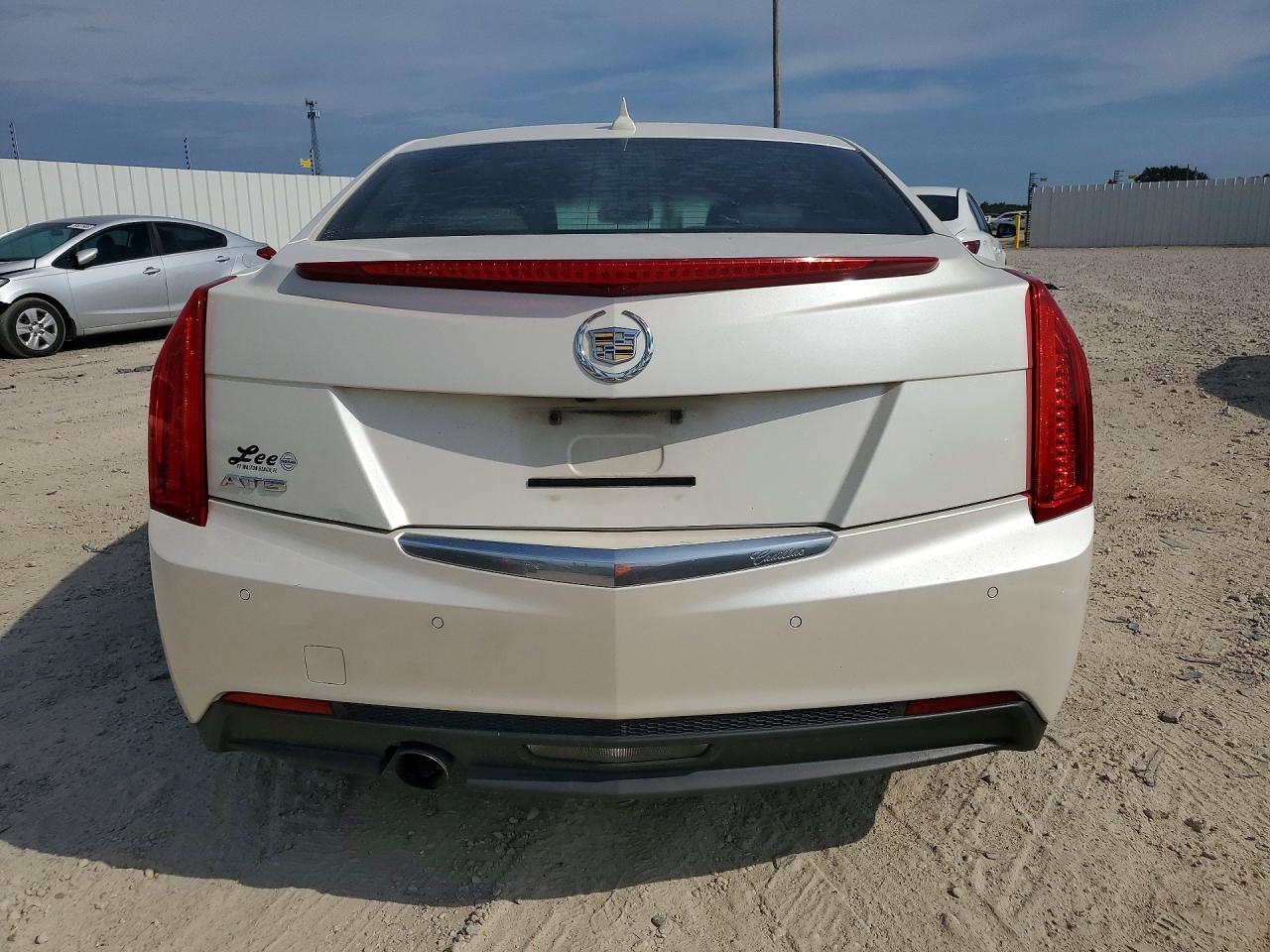 2013 Cadillac Ats Luxury Белый vin: 1G6AB5RA8D0174625