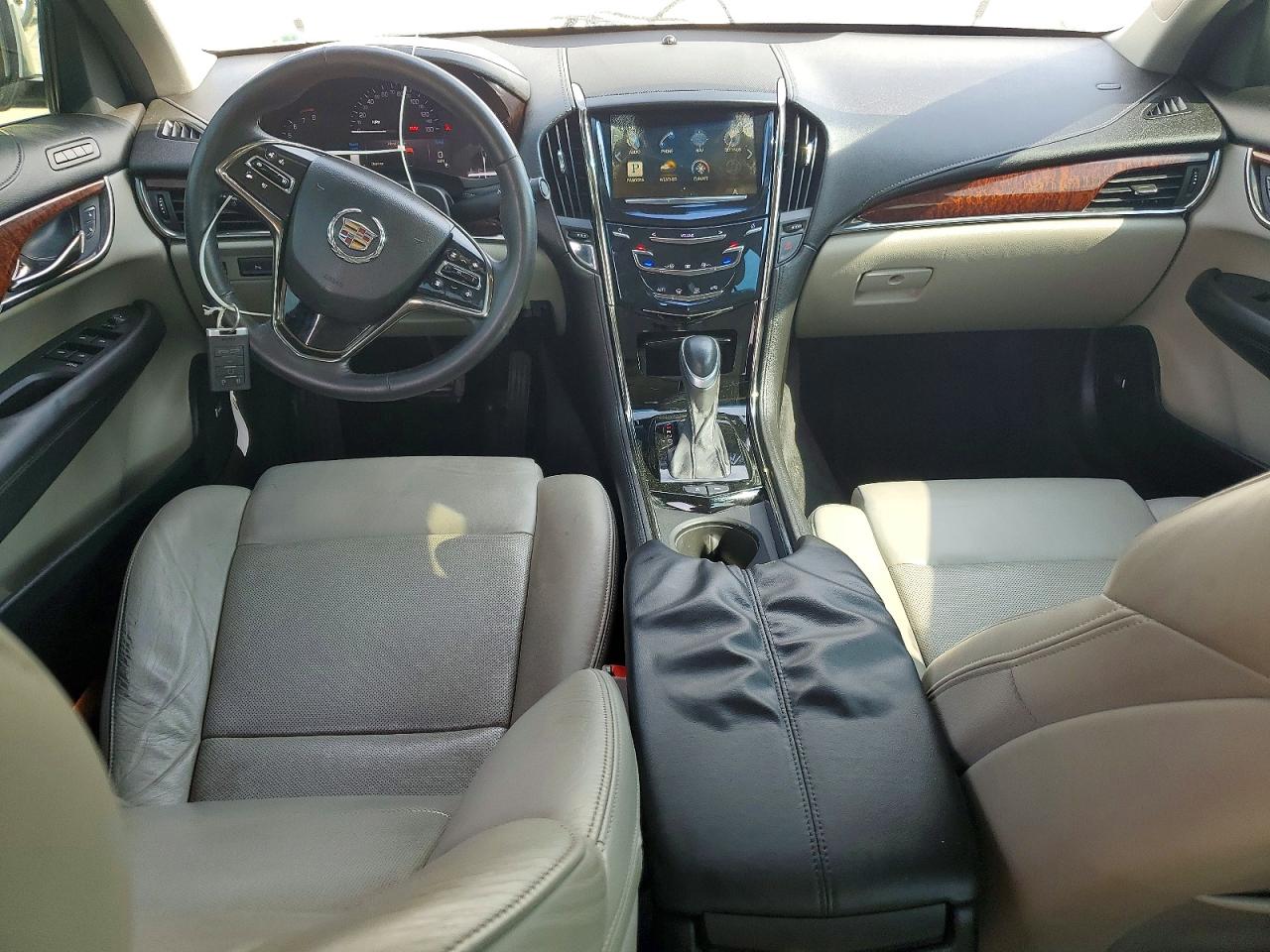 2013 Cadillac Ats Luxury Белый vin: 1G6AB5RA8D0174625