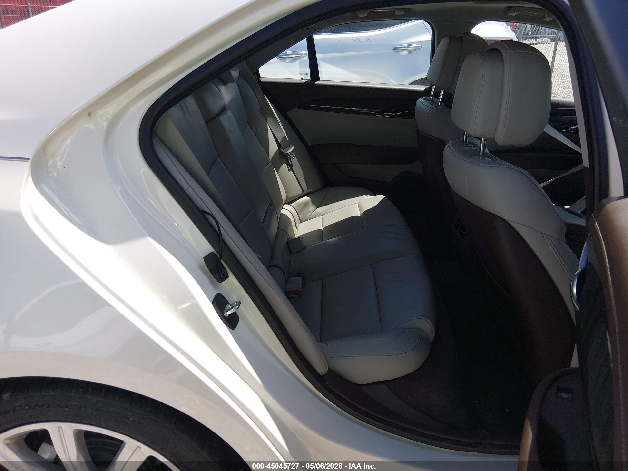 2013 Cadillac Ats Luxury White vin: 1G6AB5RA8D0177735