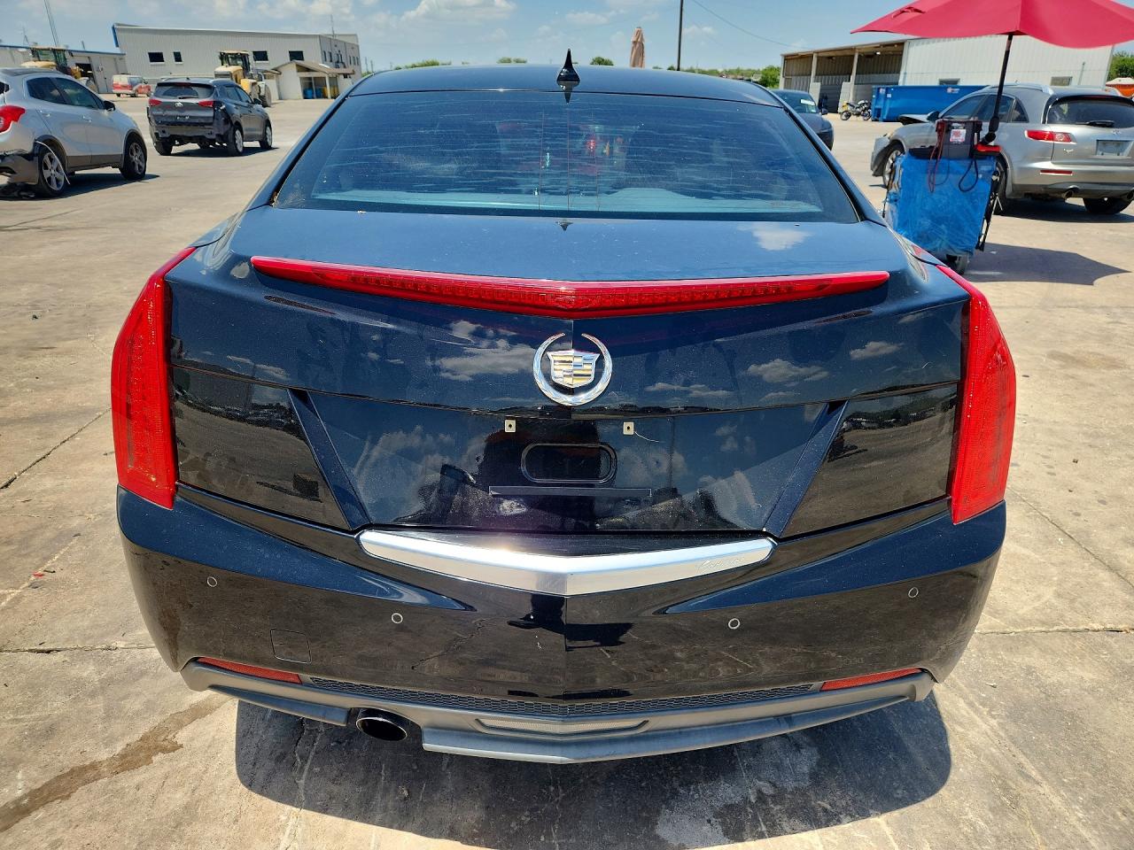 2014 Cadillac Ats Luxury Black vin: 1G6AB5RA8E0106570
