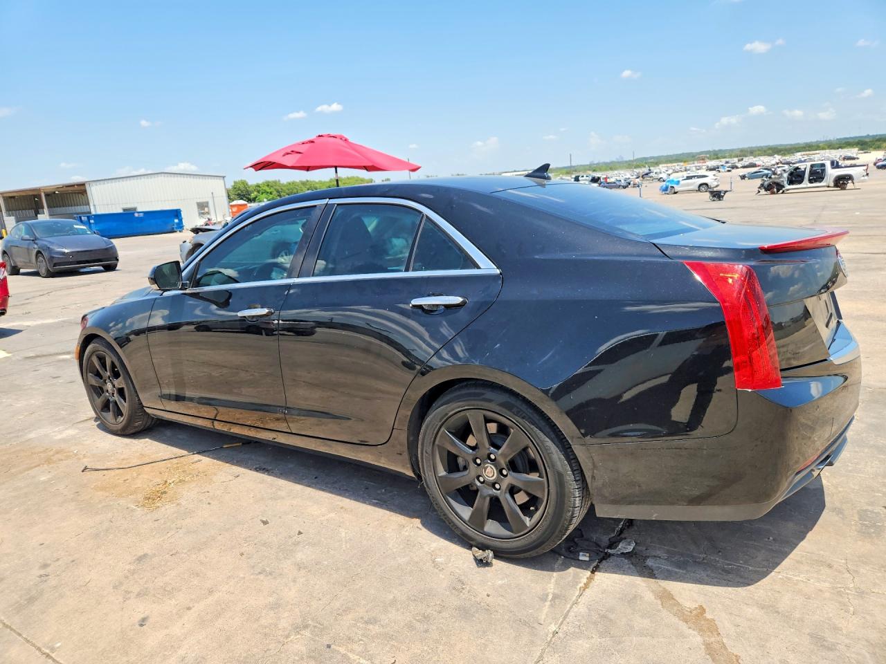 2014 Cadillac Ats Luxury Black vin: 1G6AB5RA8E0106570