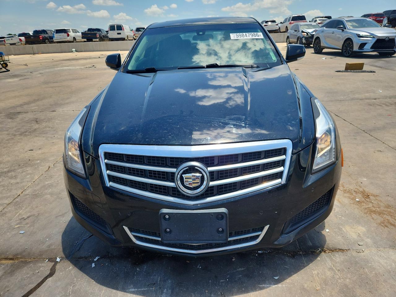 2014 Cadillac Ats Luxury Black vin: 1G6AB5RA8E0106570