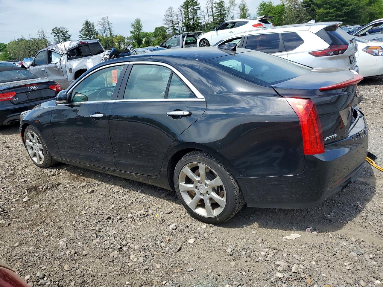 2015 Cadillac Ats Luxury Black vin: 1G6AB5RA8F0116081