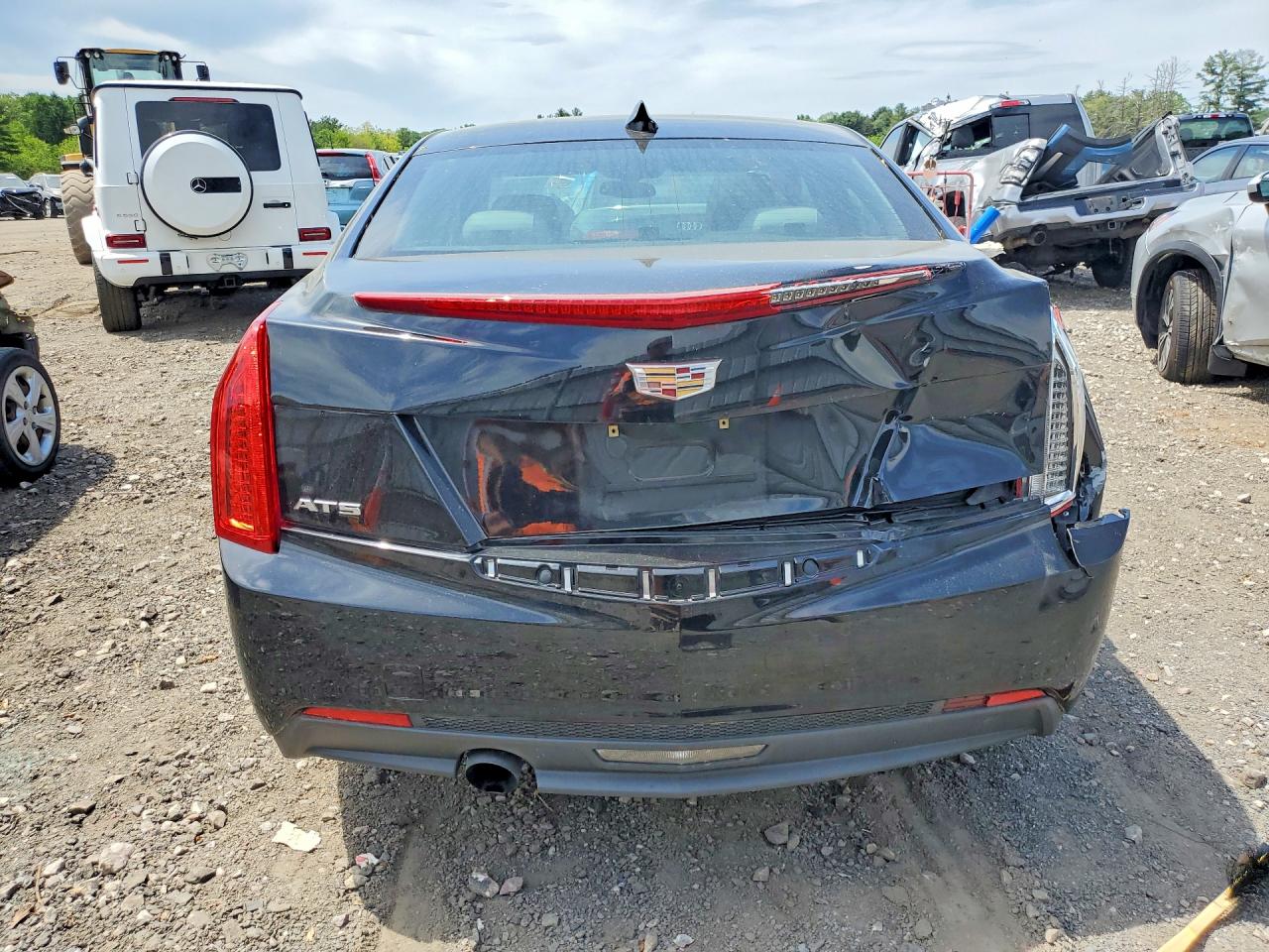 2015 Cadillac Ats Luxury Black vin: 1G6AB5RA8F0116081