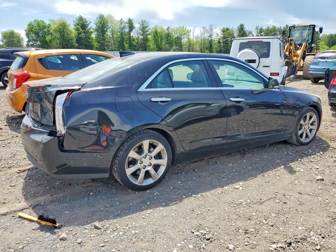 2015 Cadillac Ats Luxury Black vin: 1G6AB5RA8F0116081