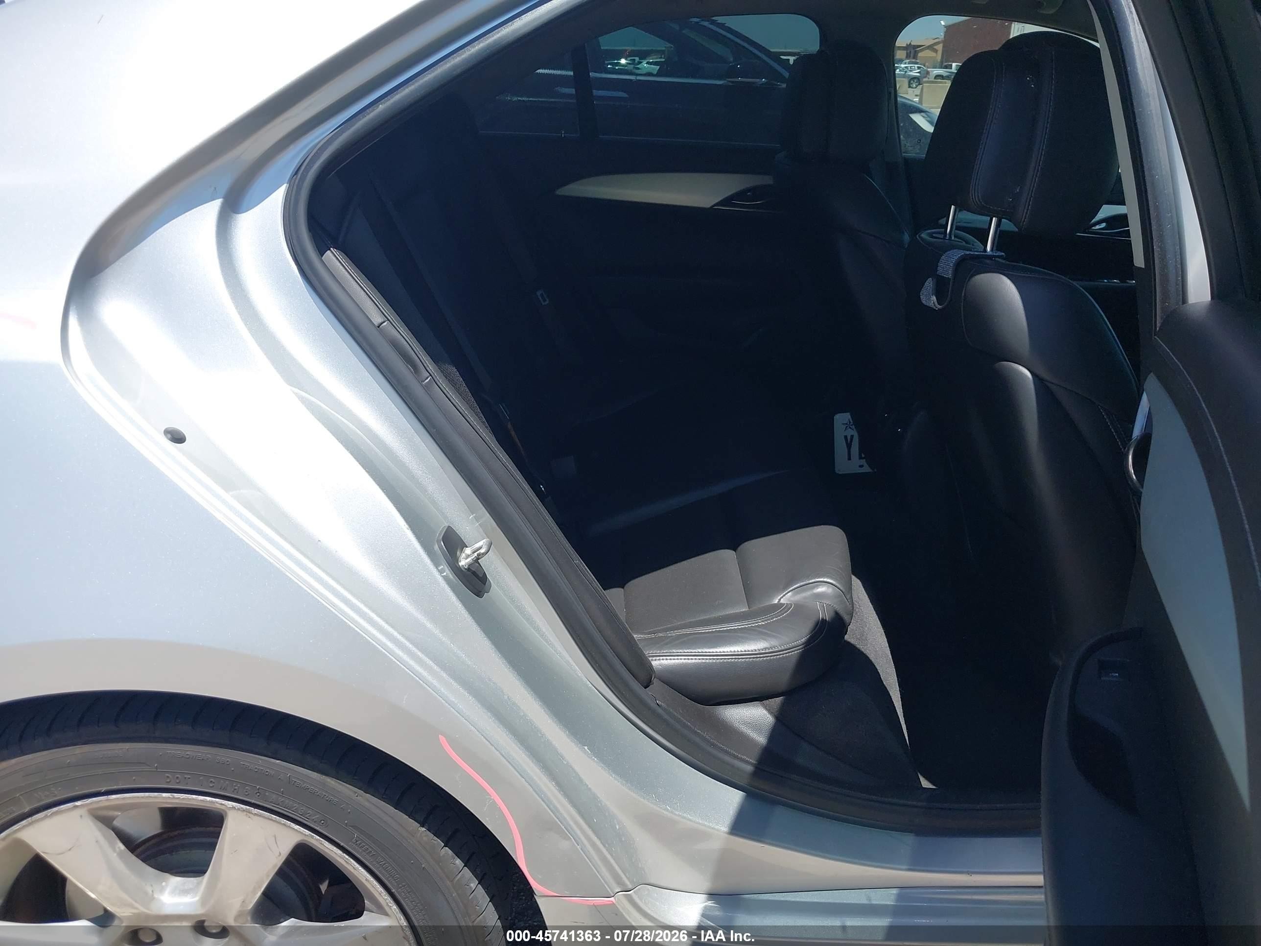 2013 Cadillac Ats Luxury Silver vin: 1G6AB5RA9D0128494