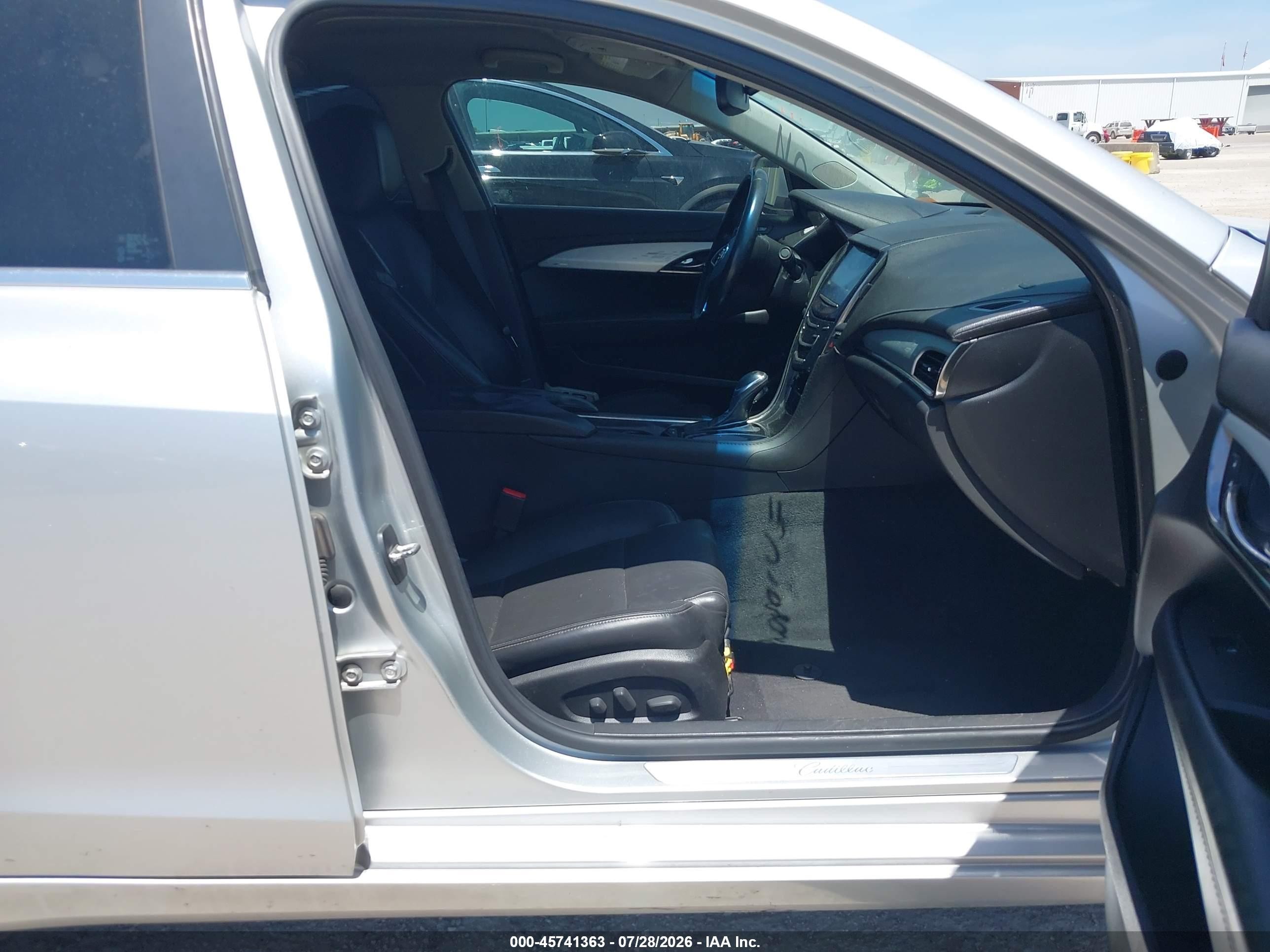 2013 Cadillac Ats Luxury Silver vin: 1G6AB5RA9D0128494