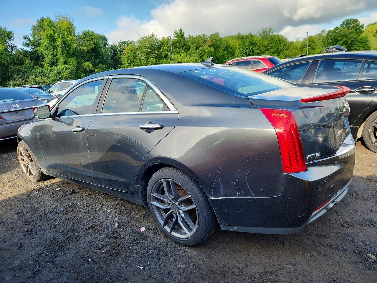 2014 Cadillac Ats Standard Gray vin: 1G6AB5RA9E0150593
