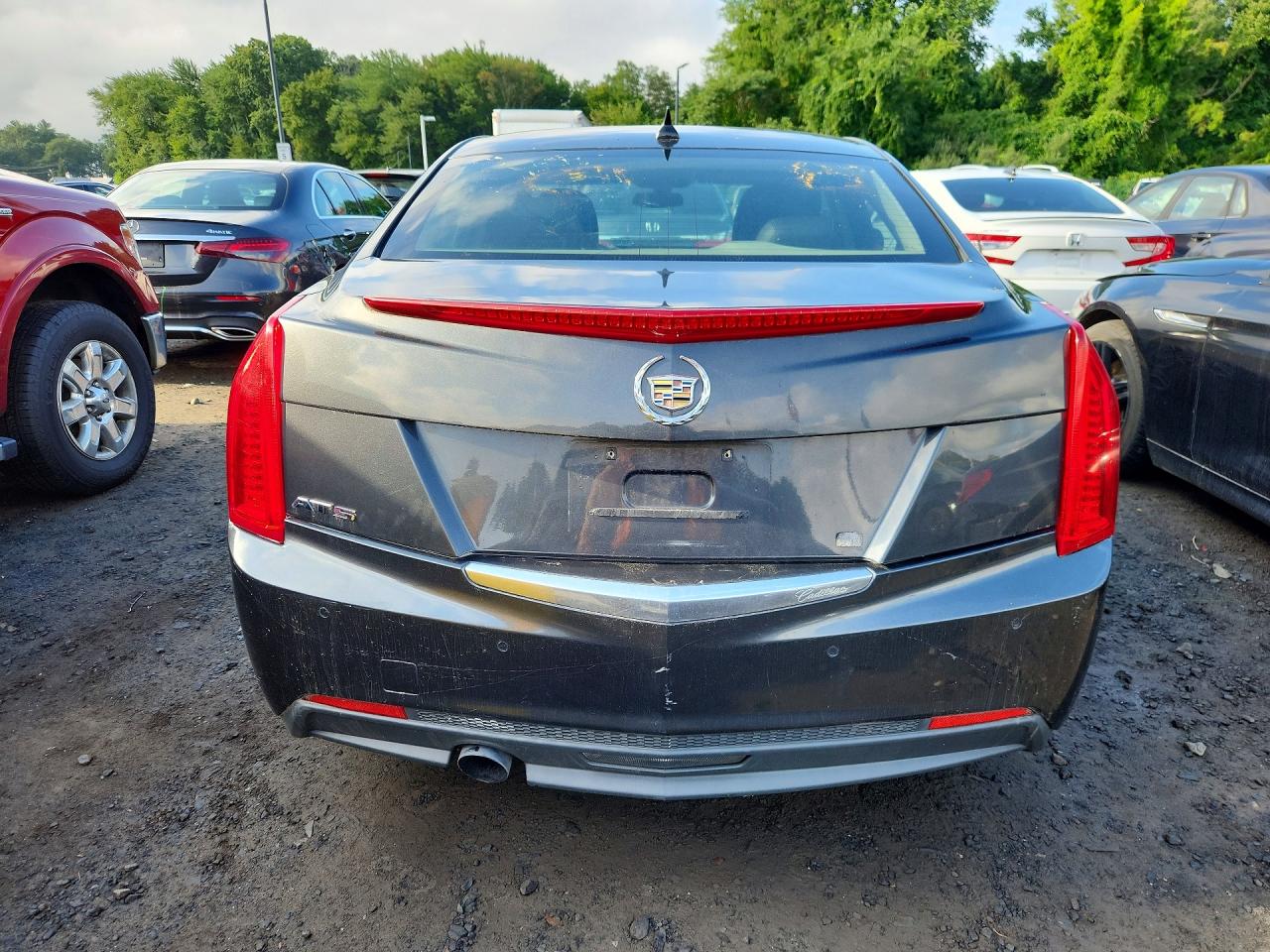 2014 Cadillac Ats Standard Gray vin: 1G6AB5RA9E0150593