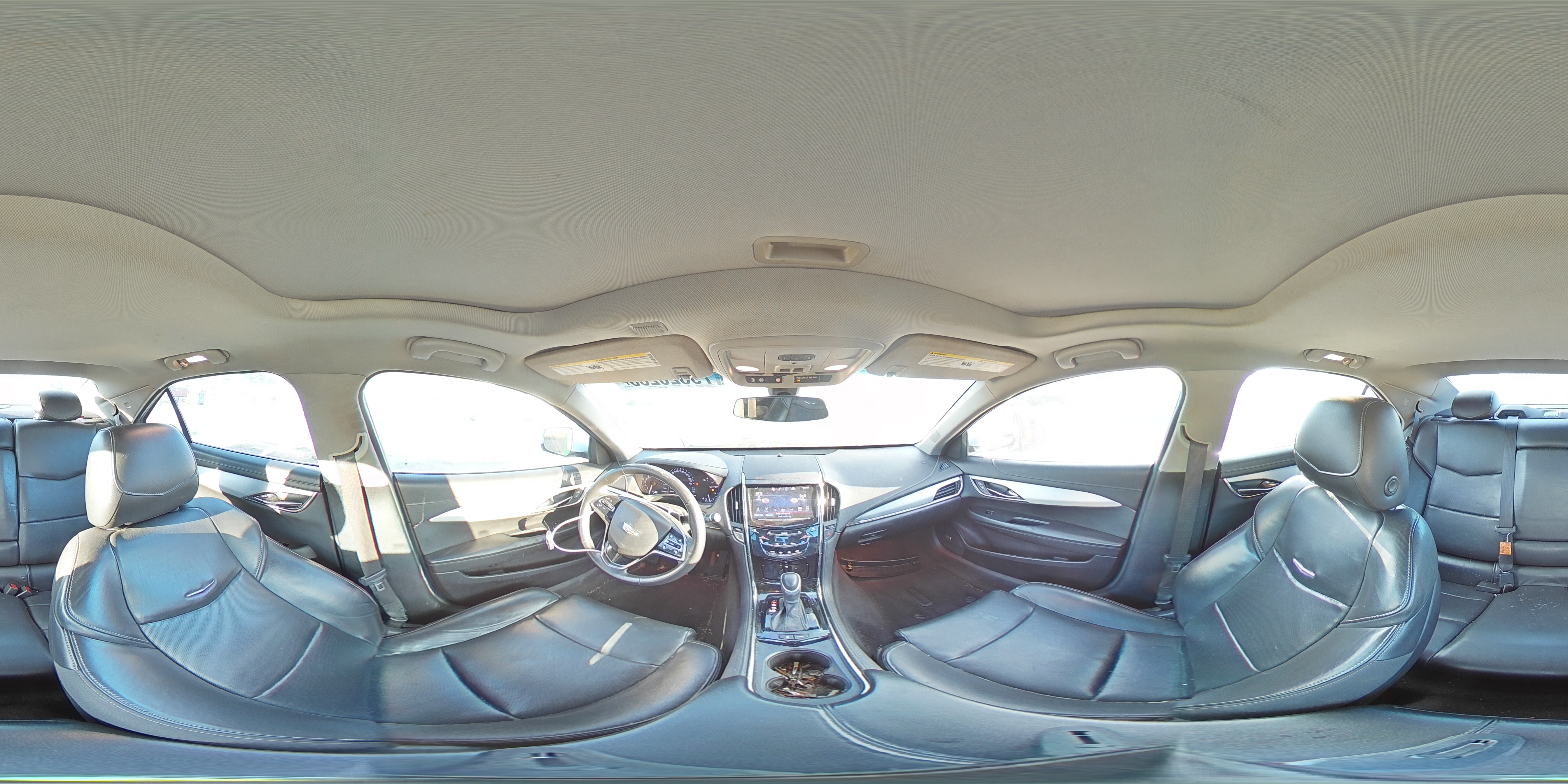 2015 Cadillac Ats Luxury White vin: 1G6AB5RA9F0136906